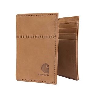 Carhartt Brown Leather Card Holder